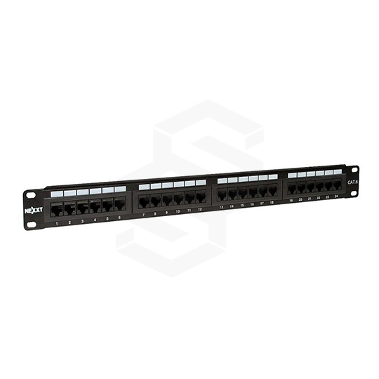 PATCH PANEL CAT6 24 PUERTOS