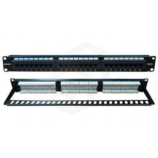 PATCH PANEL CAT6 24 PUERTOS NEWLINK