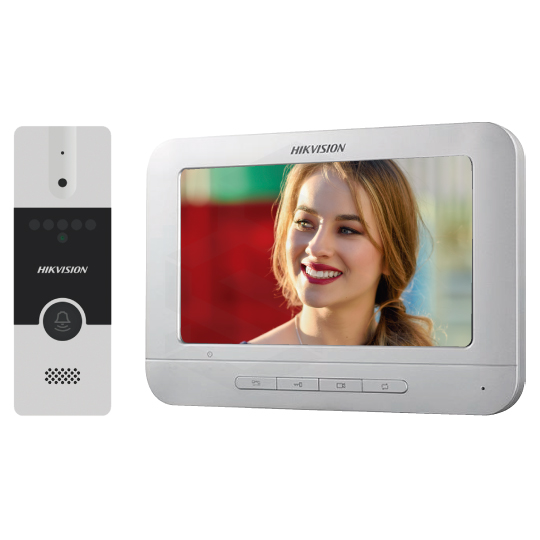 KIT DE VIDEO PORTERO DS-KB2411-IM + DS-KH2220 ANALOGO HIKVISION