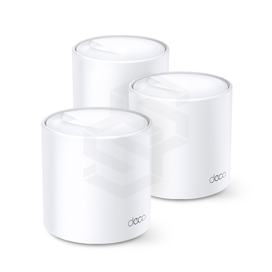 SISTEMA WIFI 6 MESH TPLINK AX3000 MBPS KIT DE 3 ROUTER GIGABIT