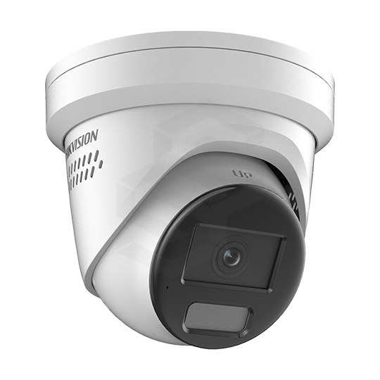 CAMARA IP TURRET COLORVU 4MP L 2.8MM ALARMA ACTIVA