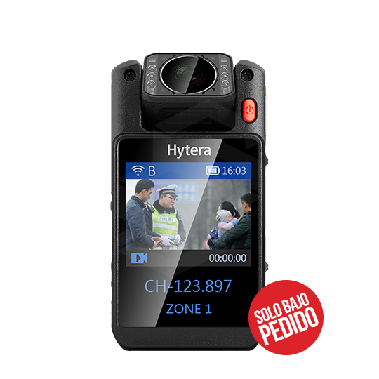 BODY CAMERA 1080P WIFI, 3G/4G, BLUETOOTH, GPS, ALMACENAMIENTO 128GB BATERIA 3500MAH