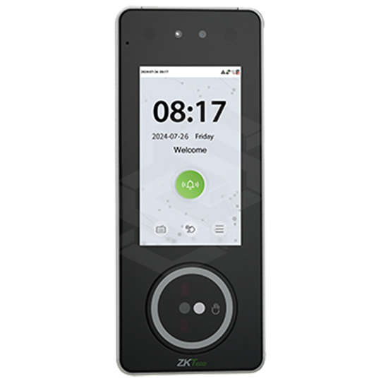 LECTOR FACIAL PANTALLA TOUCH 2,8 CON HUELLA PARA CONTROL DE ACCESO Y ASISTENCIA
