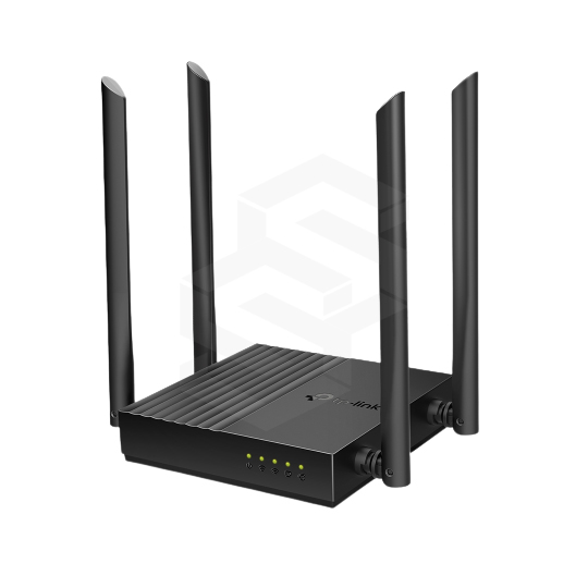 ROUTER INALAMBRICO DOBLE BANDA 2.4/5GHZ 4 ANTENAS