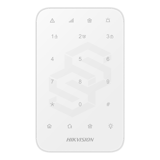 TECLADO LED PARA ALARMA INALAMBRICO HIKVISION