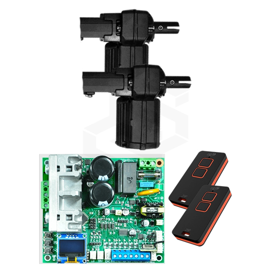 CONJUNTO DE MOTOCONJ.AUTO.MOV.P. PISTON CONDOMINIUM INOX JET FLEX CONNECT 60HZ-DOBLE - SIN BRAZO

*LOS RIELES SE VENDEN POR SEPARADO*