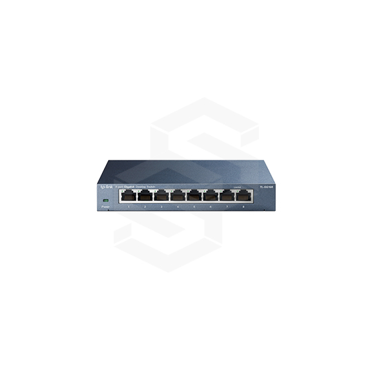 SWITCH 8 PUERTOS GIGABIT NO-ADMINISTRABLE
