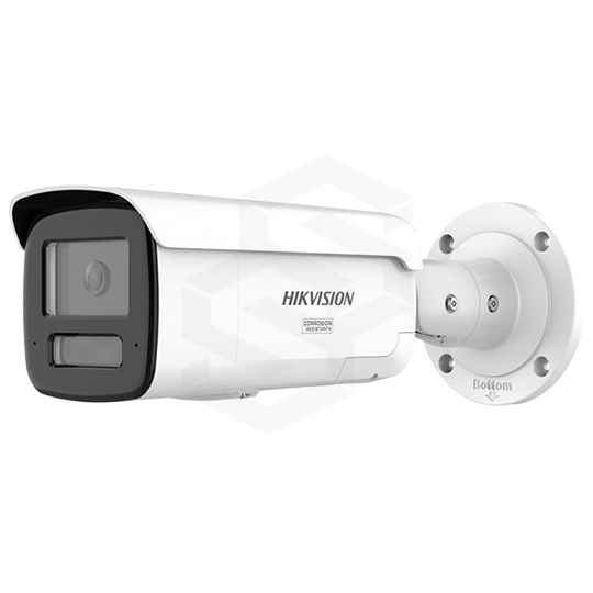 CAMARA IP TUBO LUZ HIBRIDA COLORVU 3.0 4MP L 28MM 60MTS CON AUDIO BIDIRECCIONAL Y ALARMA ACTIVA