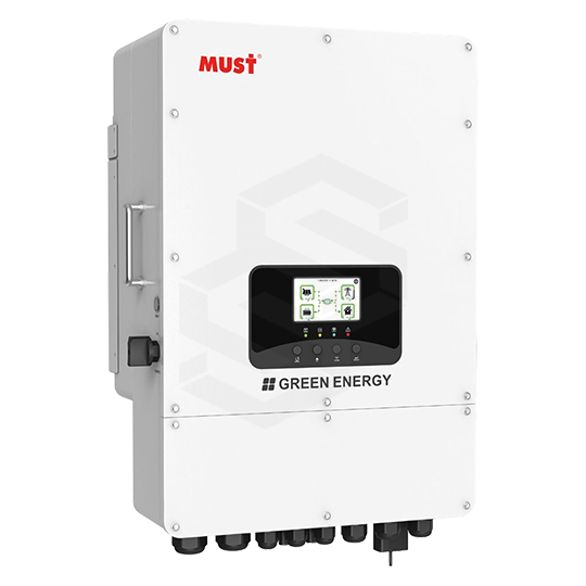 INVERSOR ON/OFF GRID HYBRIDO 10KW 120V/240V 48VDC INCLUYE MODULO WIFI