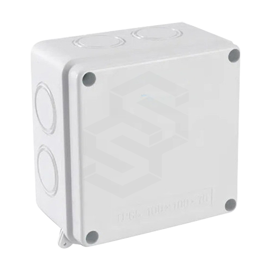 CAJA DE PASO 100 X 100 X 70 BLANCA