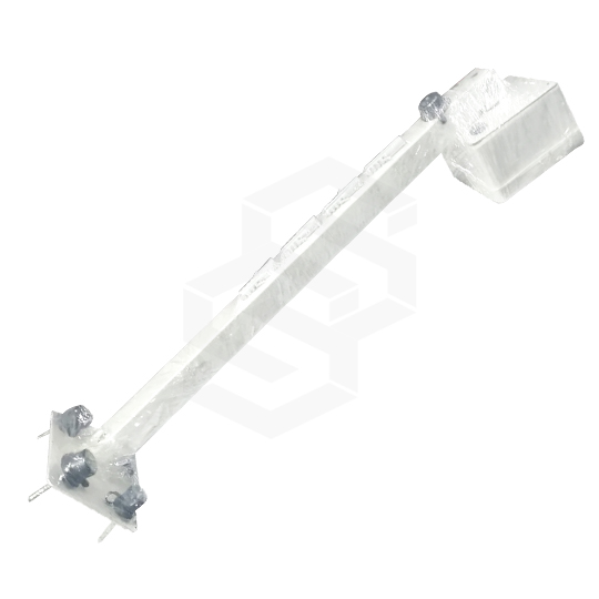 SOPORTE RECTO REAJUSTABLE 1MT CAJA MOVIBLE