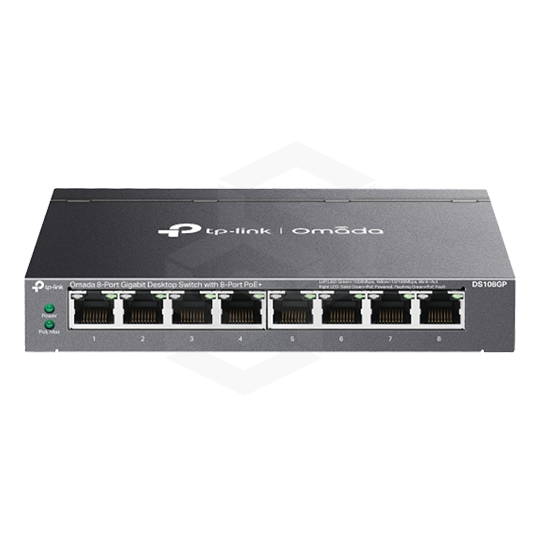 SWITCH 8 PUERTOS POE+ GIGABIT NO-ADMINISTRABLE