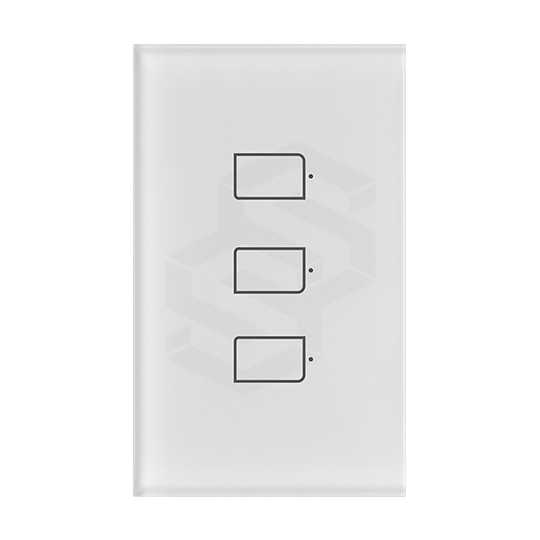 INTERRUPTOR DE LUZ 3 CH POR RF