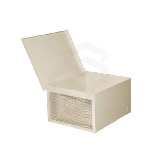 CAJA DE SIRENA METALICA MARFIL