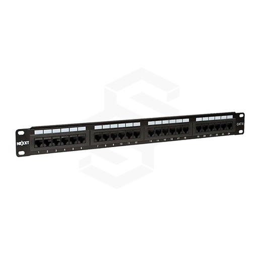 [NEXT-PPCAT624PT] PATCH PANEL CAT6 24 PUERTOS