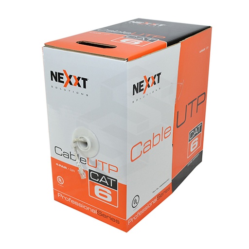 [NEXT-UTPCAT6EXT] CABLE UTP CAT6 305 MTS EXTERIOR