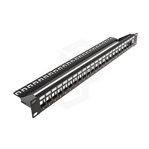 [NL-PPRJ4524PT] PATCH PANEL MODULAR P/RJ45 24 PUERTOS NEWLINK
