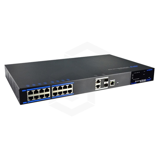 [UTP-7216E-POE-L2] SWITCH 16 PUERTOS POE ADMINISTRABLES