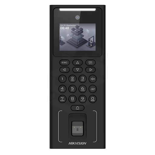 [DS-K1T321MFWX] LECTOR BIOMETRICO FACIAL, HUELLA Y PROXIMIDAD WIFI