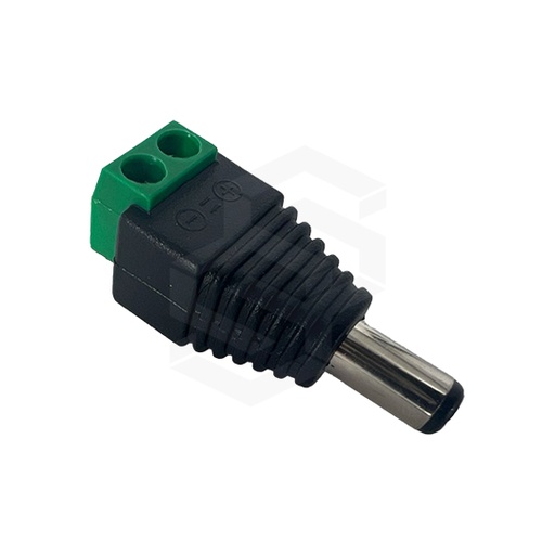 [ZK-52] PAQUETE DE 10 CONECTORE DC CAMARA PARA FUENTE DE PODER MACHO