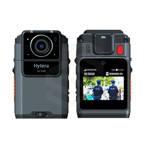 [HY-SC580-64GB] BODY CAMERA 1080P WIFI, 4G, BLUETOOTH, GPS, ALMACENAMIENTO 64GB BATERIA 3200MAH