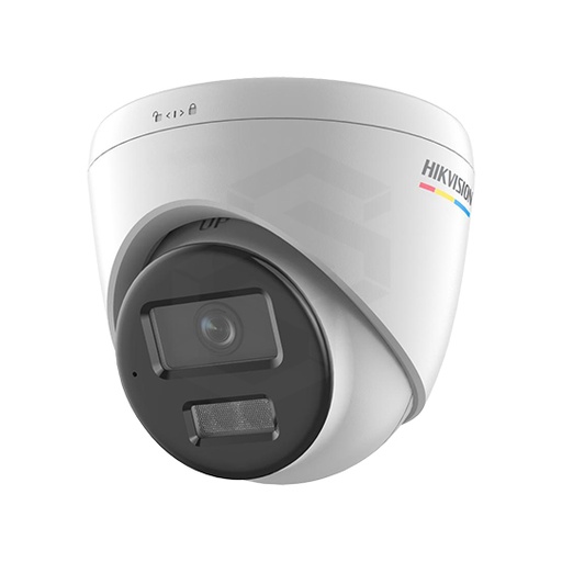 [DS-2CD1327G2H-LIU] CAMARA IP TURRET CON LUZ HIBRIDA COLOR VU 2MP L 28MM CON MICROFONO