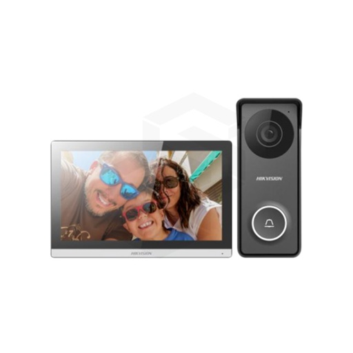 [DS-KIS313-P] KIT DE VIDEO PORTERO HIBRIDO DS-KH6352 + PANTALLA DS-KV2422-IM