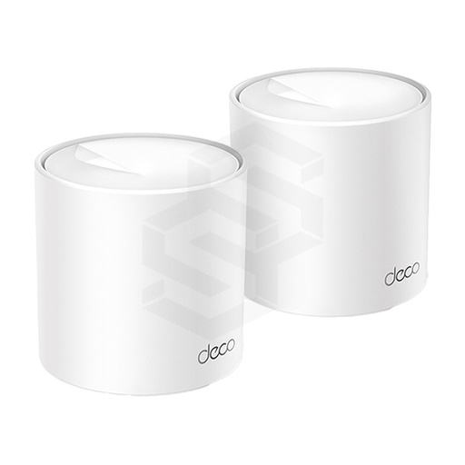 [TP-DECO-X10-2] SISTEMA DECO WIFI 6 MESH TPLINK AX1500 MBPS KIT DE 2 ROUTER
