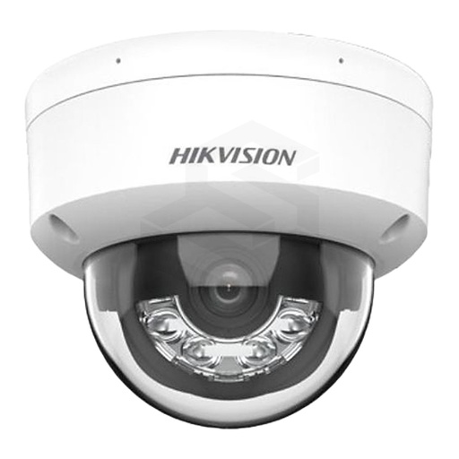 [DS-2CD2183G2-LIS2U] CAMARA IP DOMO EXTERIOR LUZ HIBRIDA 8MP L 28MM CON MICROFONO ACUSENSE