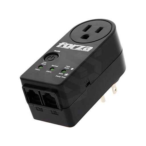 [FZ-FVP-1201N] SUPRESOR DE PICOS DE 1 TOMAS NEGRO