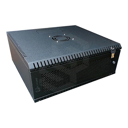 [BE-I-1073-N] GABINETE TIPO MONOBLOQUE 3UR PUERTA METALICA T/MALLA CON VENTILADOR