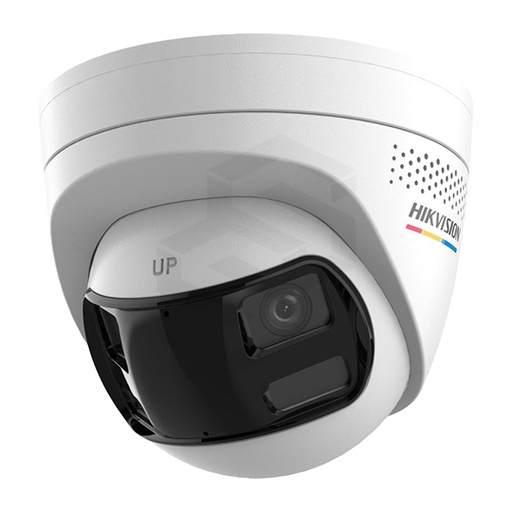[DS-2CD1367G2HP-LIUF/SRB] CAMARA IP TURRET LUZ LUZ HIBRIDA COLORVU 3K L 28MM PANORAMICA 180°