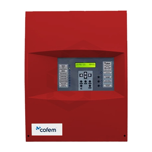 [CF-SILVER12ROJ] CENTRAL CONVENCIONAL  12 ZONAS SILVER ROJA