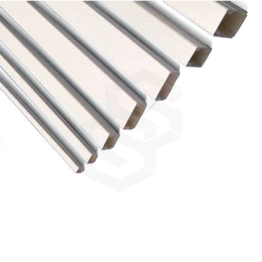 [DE-CN6040] CANALETA 60 X 40 BLANCA SIN DIVISIÓN