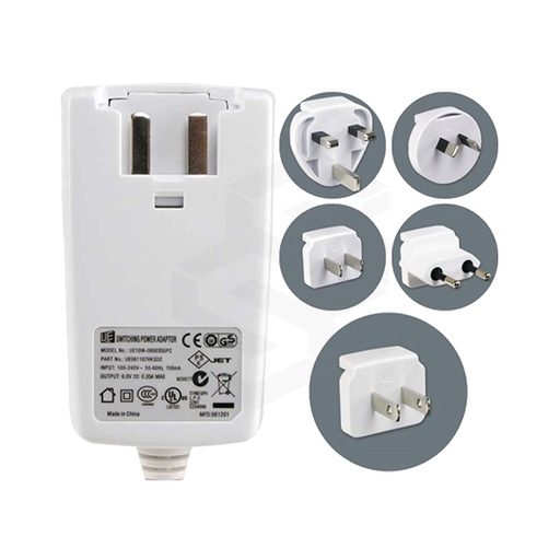 [PA-PA6] FUENTE 6V PARA TECLADO INALAMBRICO K32